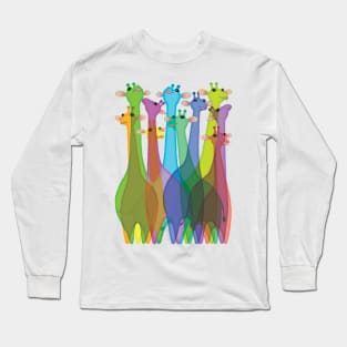 Jelly Giraffes Long Sleeve T-Shirt